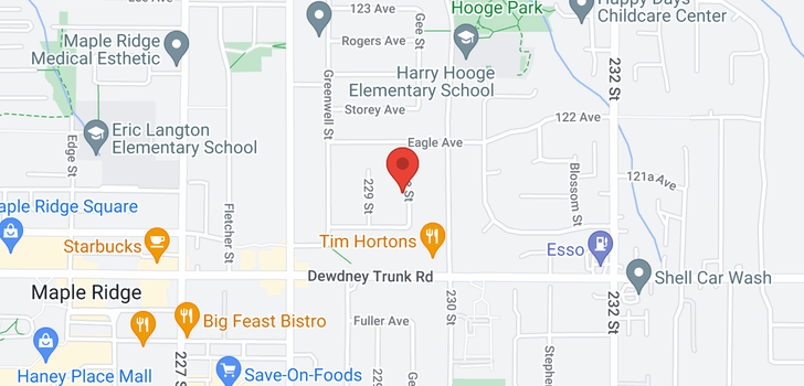 map of 12115 GEE STREET